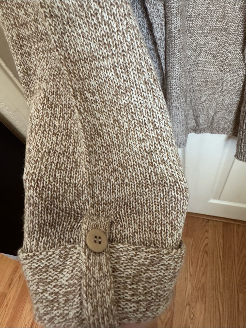 Karen Scott Tan Marled Knit Sweater  XL
EUC - Picture 4 of 7